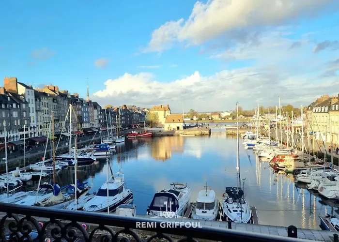 Appartement Key West - Charming On The Port Of - Superb 360 View Honfleur